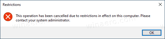 Windows 10 Run Dialog Disabled