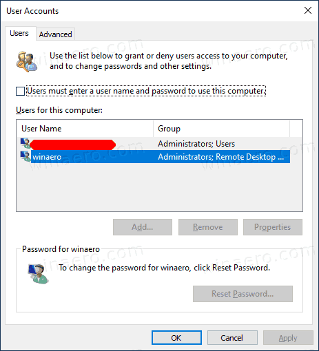 Windows 10 Version 2004 Sign In Automatically