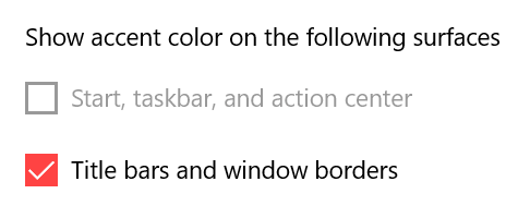 Параметры цвета Windows
