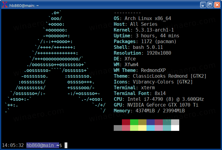 open terminal in linux shortcut