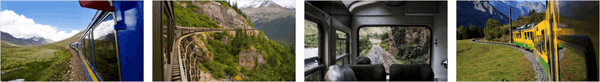Panoramic Train Views Stripe