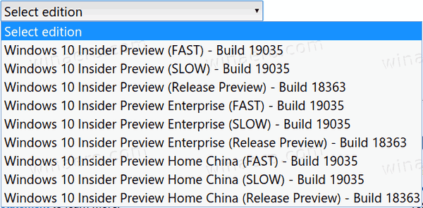 Windows 10 Build 19035 Iso Images