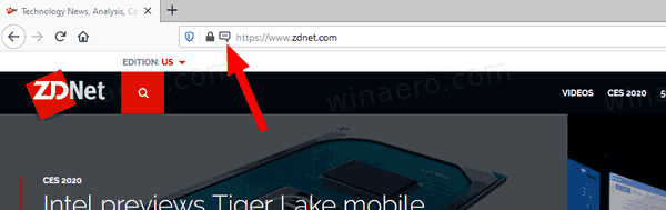 Firefox 72 скрывает уведомления