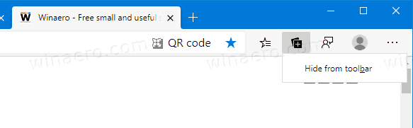 Microsoft Edge Hide Collections Button From Toolbar