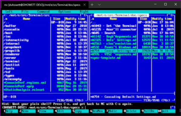 windows terminal font download