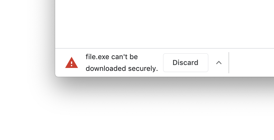 google chrome blocks downloads