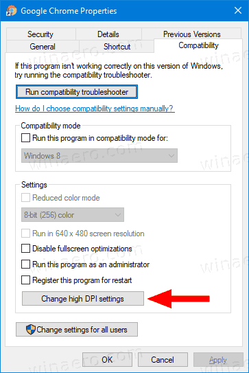 Fix Chrome Open File Dialogs Blurry