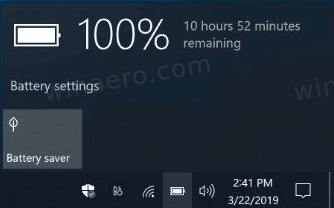 Battery Life Estimated Time Remaining Enabled 1