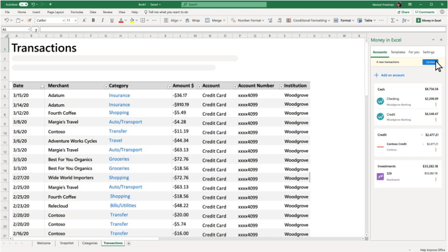 Excel Money 2