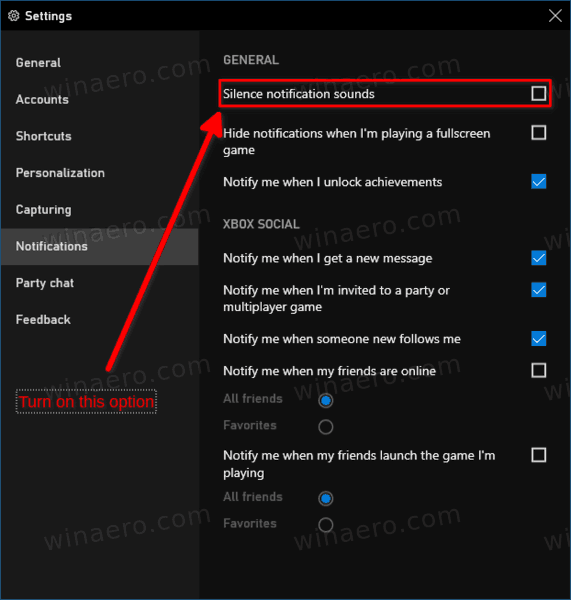 Te verhaal inhoudsopgave Disable Notification Sounds While Playing Games in Windows 10