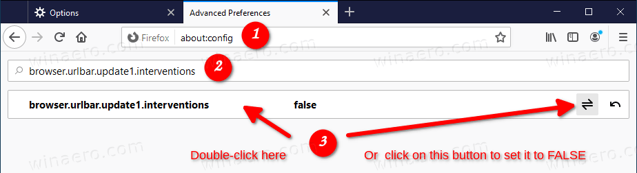 Firefox Disable Feature Suggestions In Address Bar