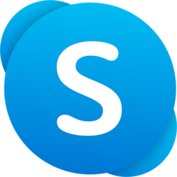 Значок Skype с логотипом Большой 256 2020 Маленький