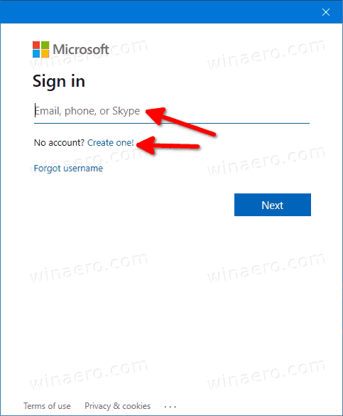 Windows 10 Sign In To Microsoft Store 4