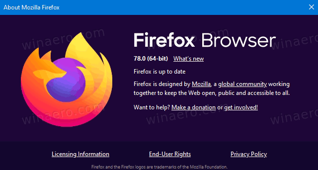 firefox version 78 download for mac