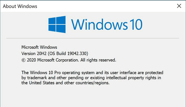 Windows 10 Version 20h2 Is Near Its Release