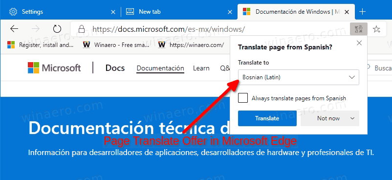 Intento Translator Extension for Microsoft Edge – Intento