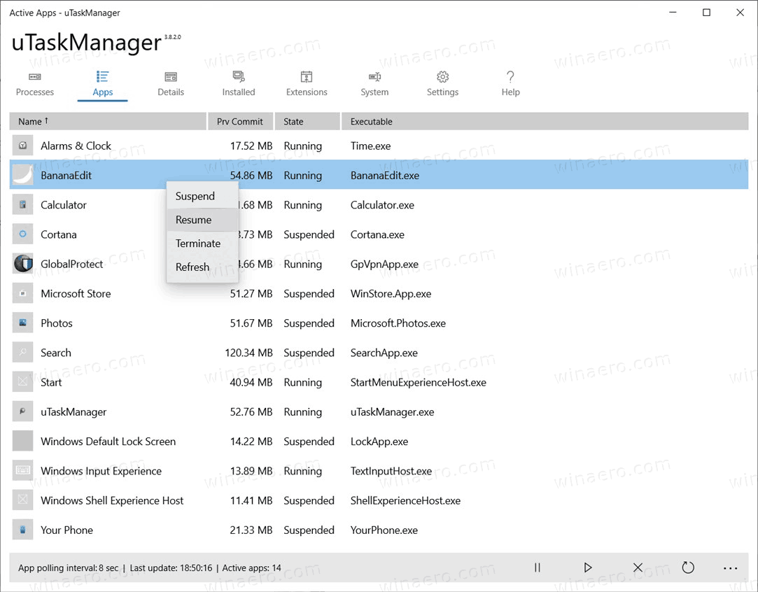 Utaskmanager App Actions