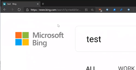 Microsoft Bing Logo With Name