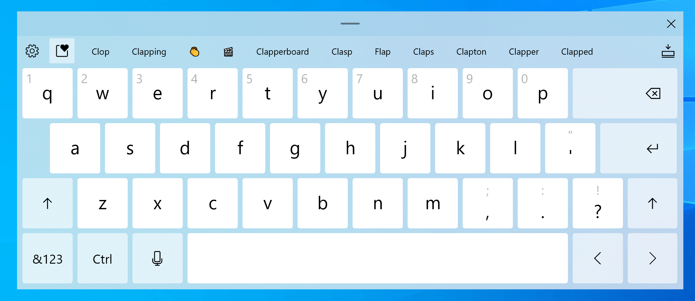 Touch Keyboard With Voice Typing Windows 10 Build 20206 1