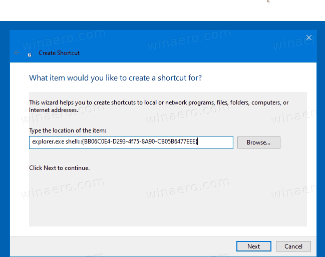 Create Classic System Properties Shortcut In Windows 10 Version 20H2