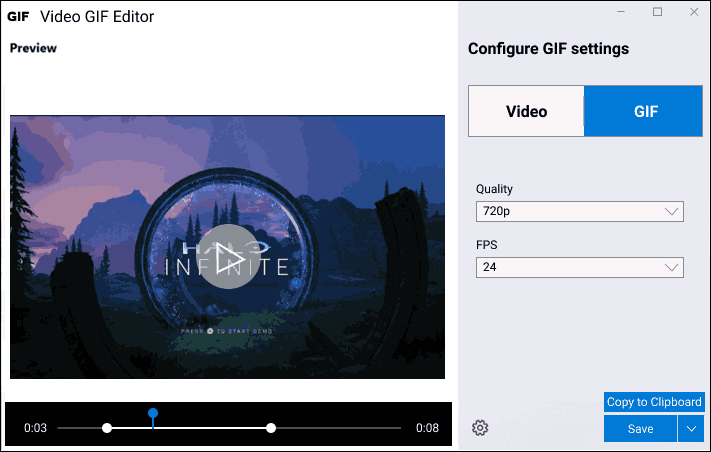 Gif Animator features organized by screen recorder and gif editor