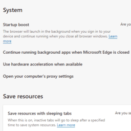 Microsoft Edge Startup Boost Icon