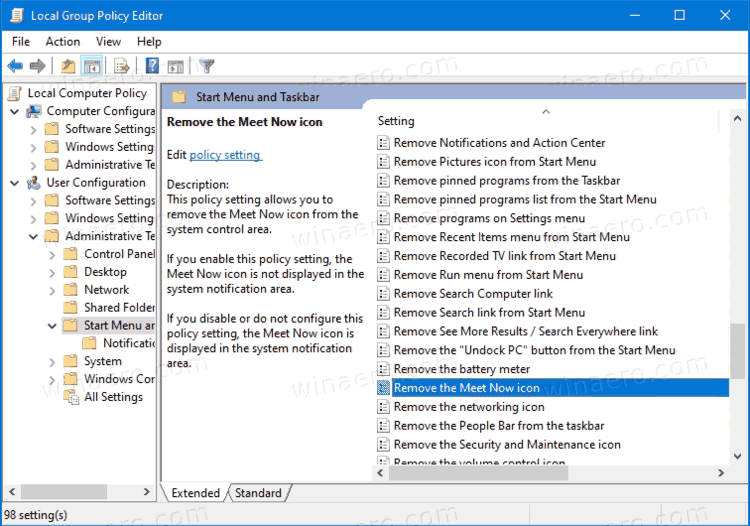 Cách Thêm/Xóa Biểu Tượng Meet Now Trên Thanh Taskbar Trong Windows 10 - VERA STAR