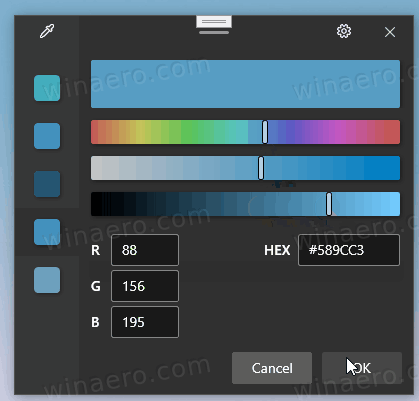 How to copy colors with the Color Picker tool in PowerToys