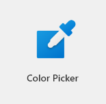 PowerToys New Color Picker V2 Taskbar Icon
