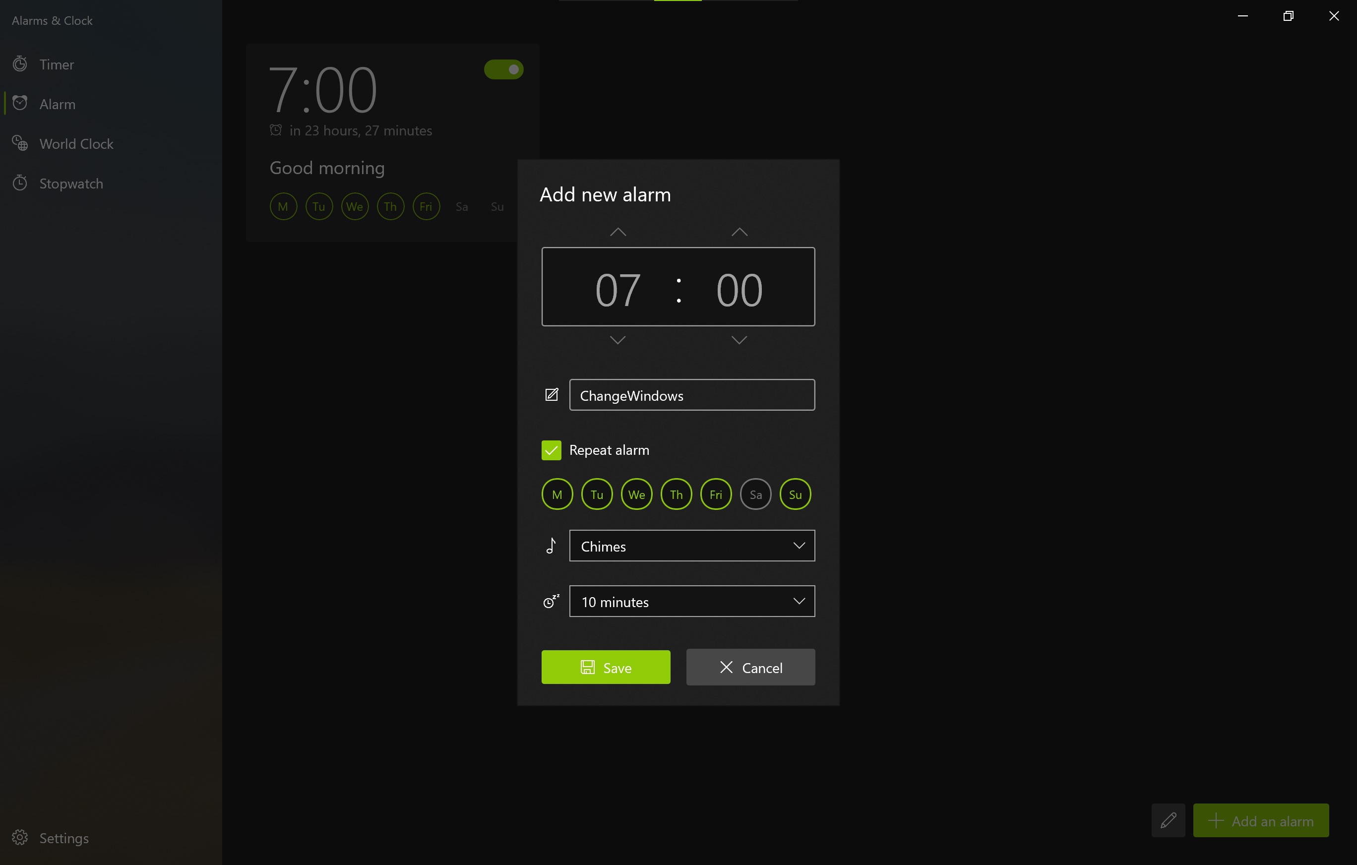 Alarms And Clocks Screenshot 5