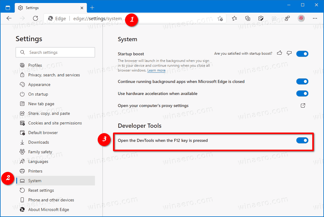 how to disable microsoft edge