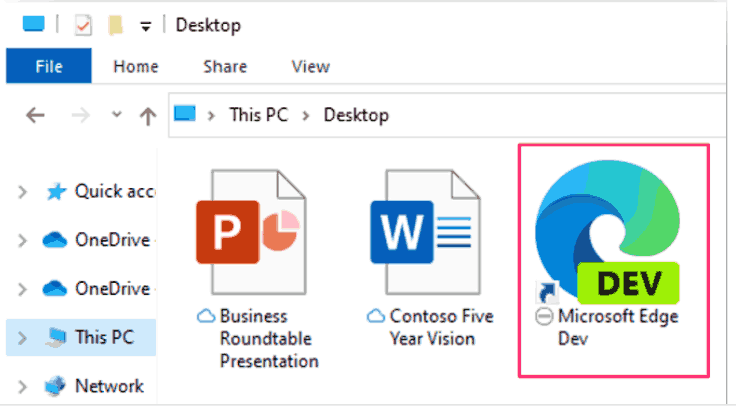 OneDrive Excluded File Overlay Icon