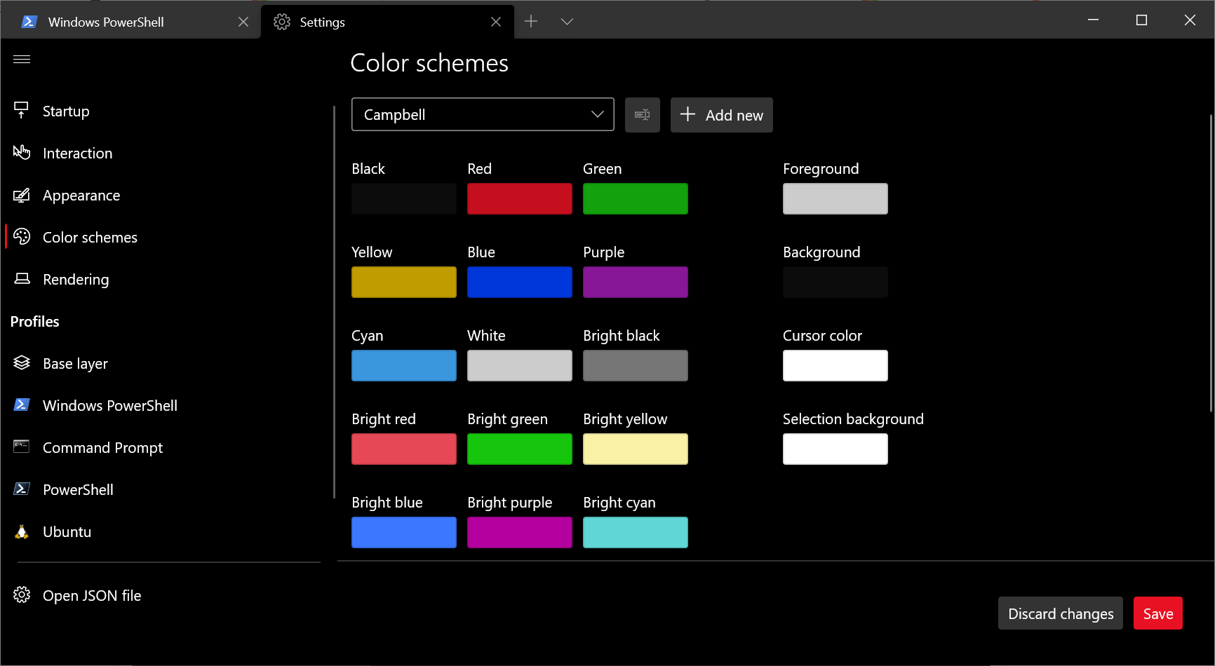 Windows Terminal finally receives Settings UI