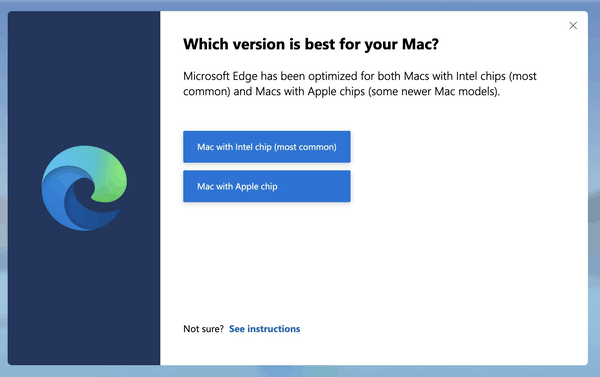 Edge MacOS