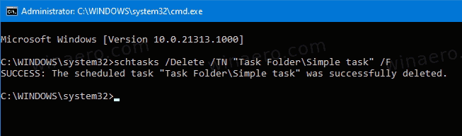Windows 10 Remove Task In Command Prompt