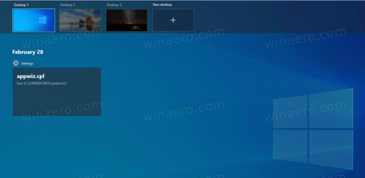 How to Change Wallpaper for a Virtual Desktop in Windows 10