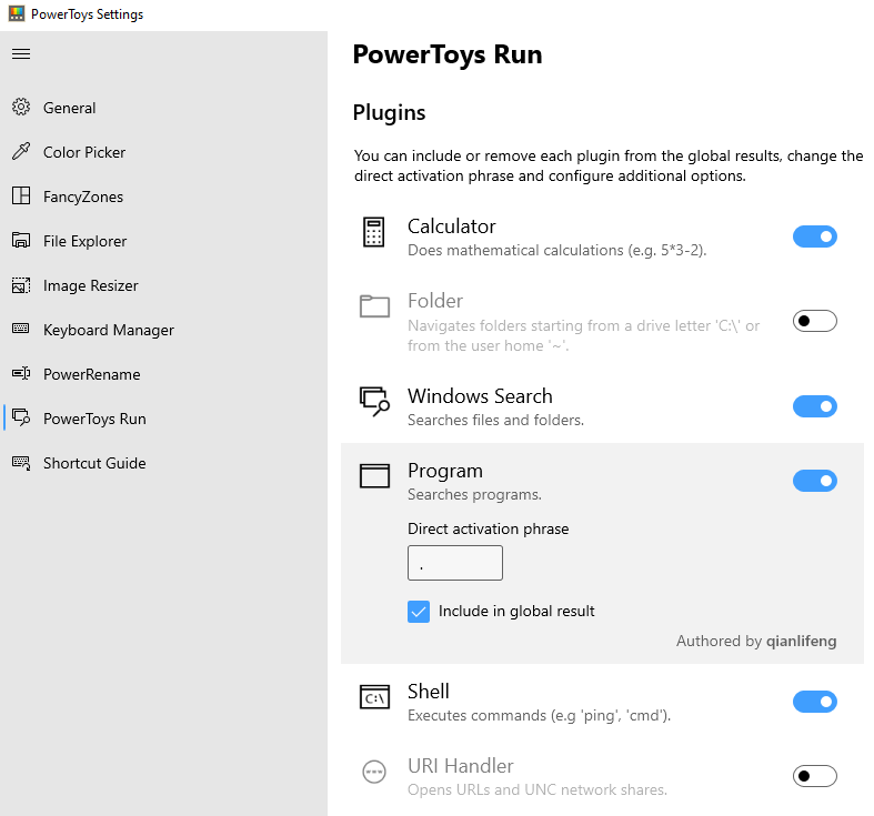 PowerToys Customizable Plugins