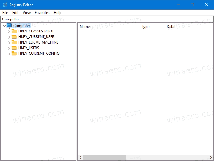 Reset Registry Editor Window Position And Size