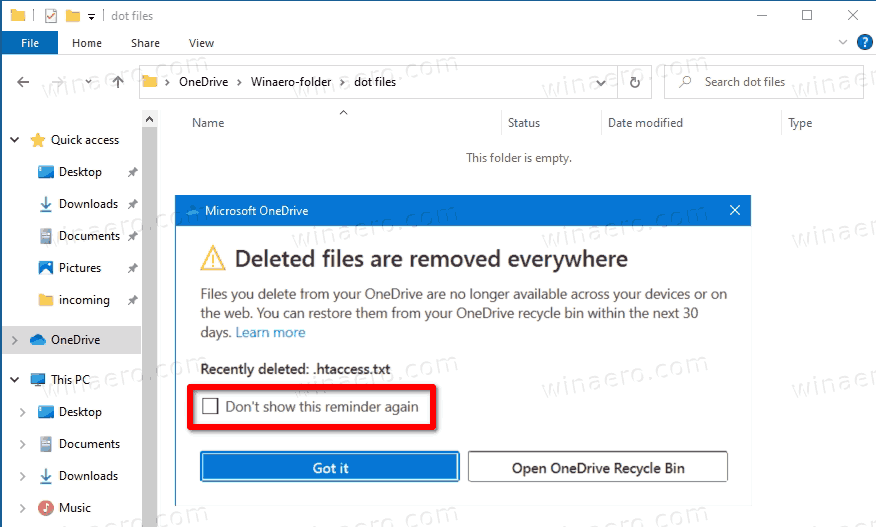 what is microsoft onedrive will be deleted