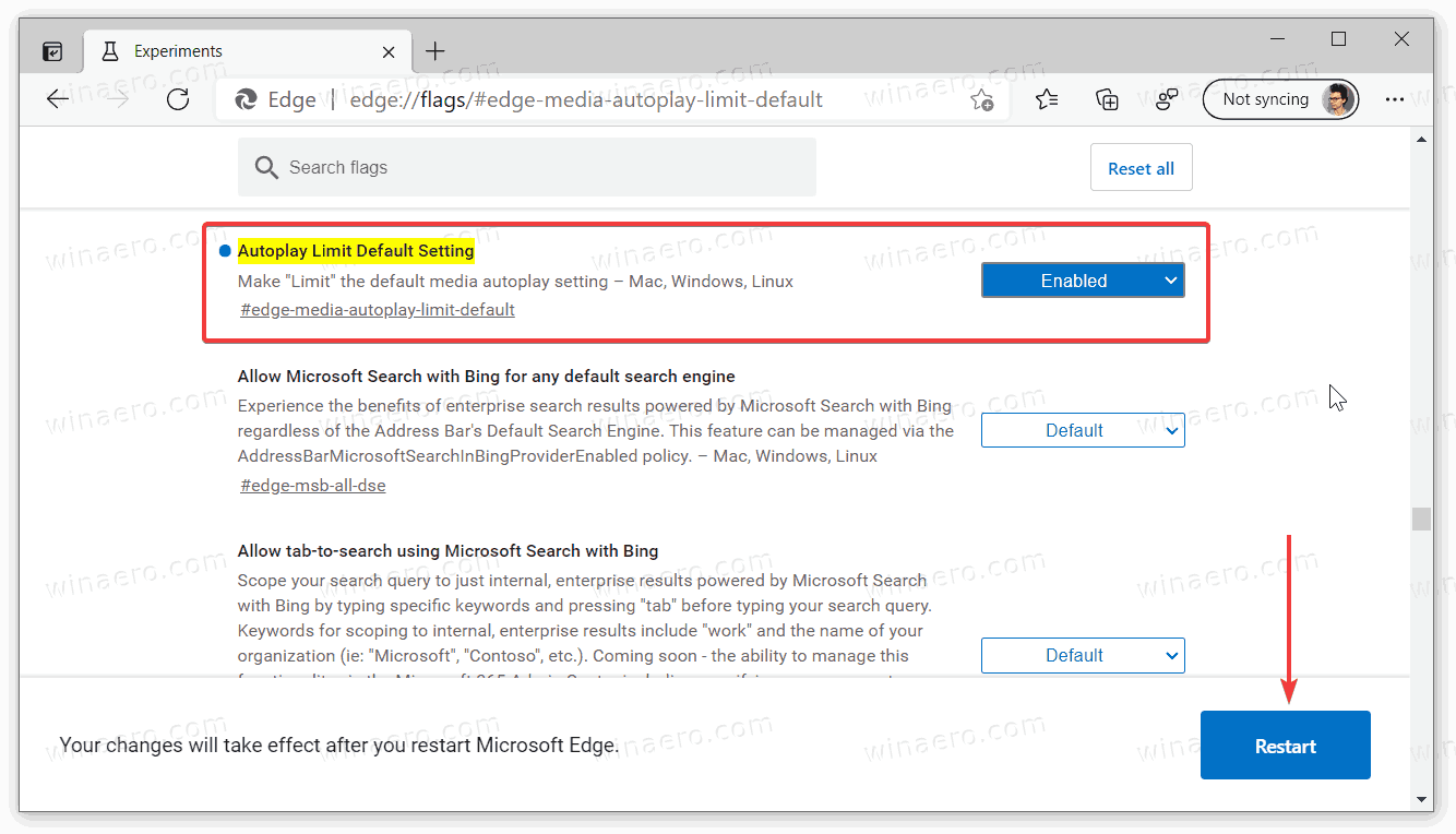 Limit Media Autoplay By Default In Edge
