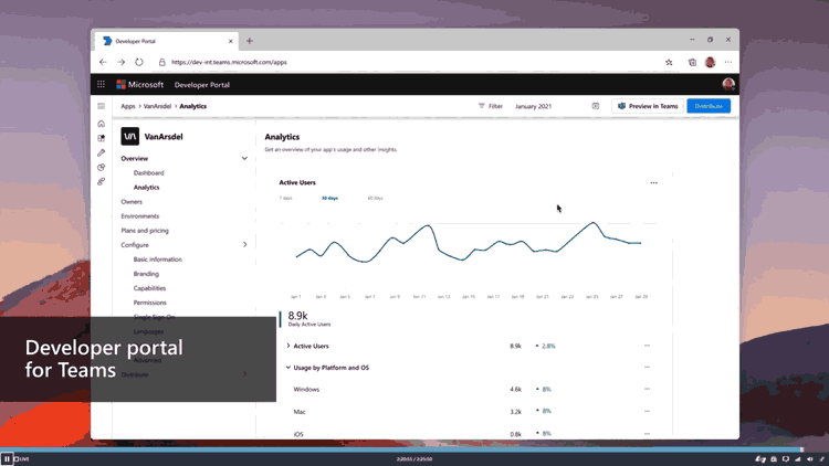 Sun Valley Screenshot At Build 2021