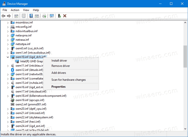 Windows 10 Device Manager Devices By Driver