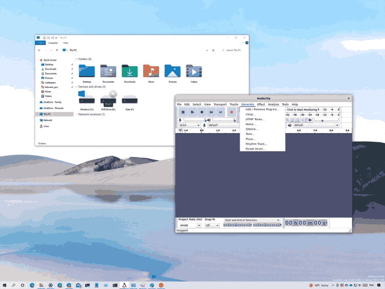 windows 10 linux subsystem gui