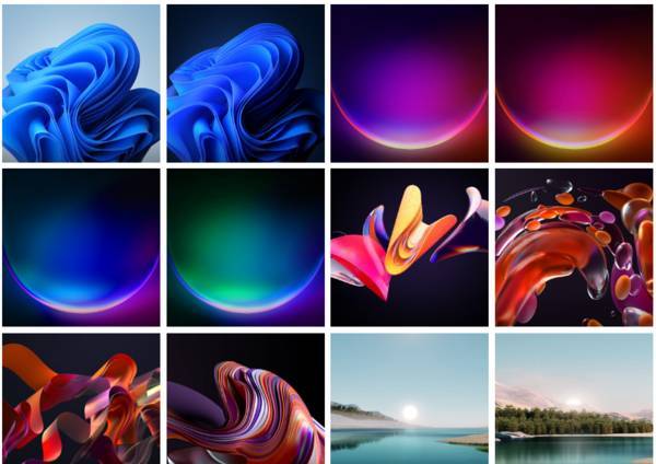 Download the Windows 11 wallpapers for your PC