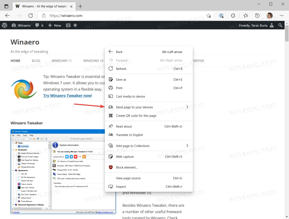Edge Stable Send Tabs Between Devices 3