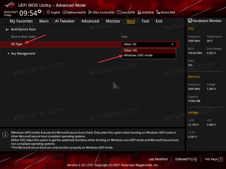 windows 11 uefi