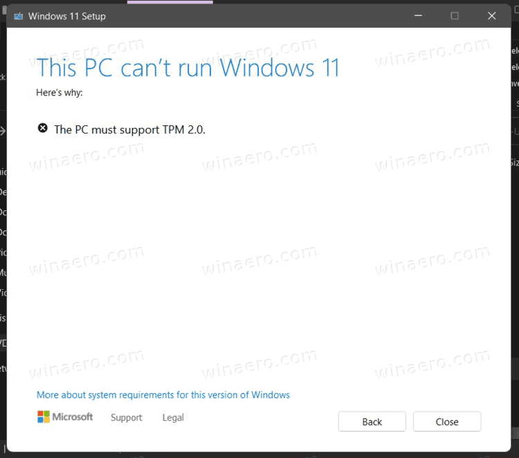 installing windows 11 without tpm