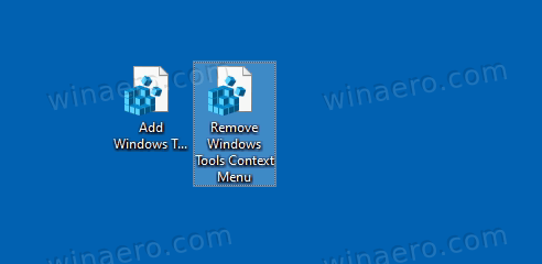 Remove Windows Tools Reg