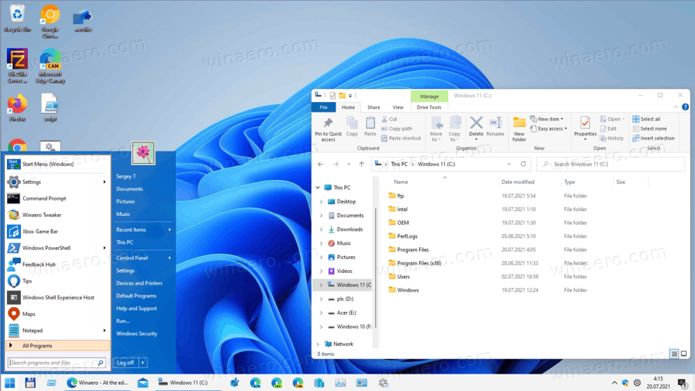 restore live tiles windows 10