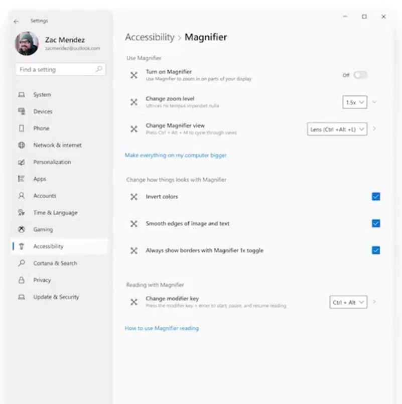 Settings Sun Valley Earlier Concept Figma 1